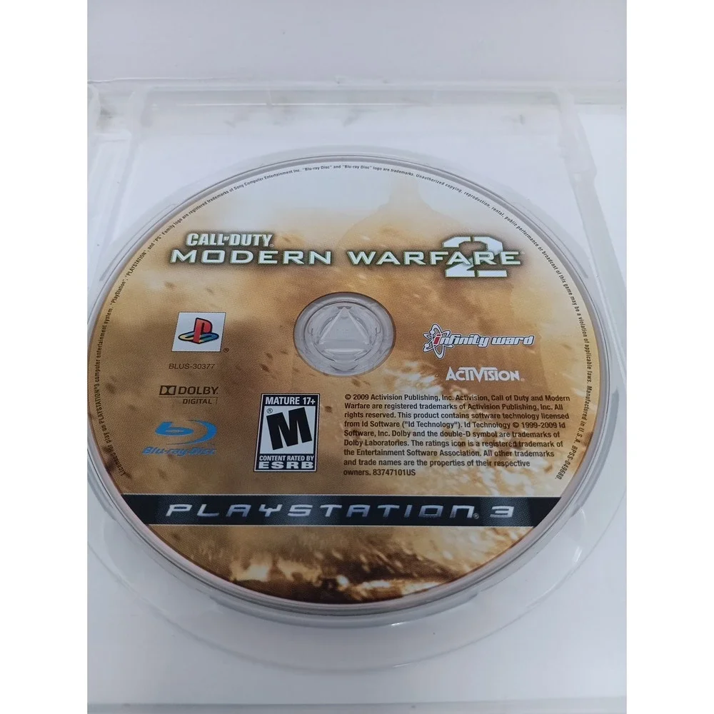 Call of Duty: Modern Warfare 2 (PlayStation 3, 2009)